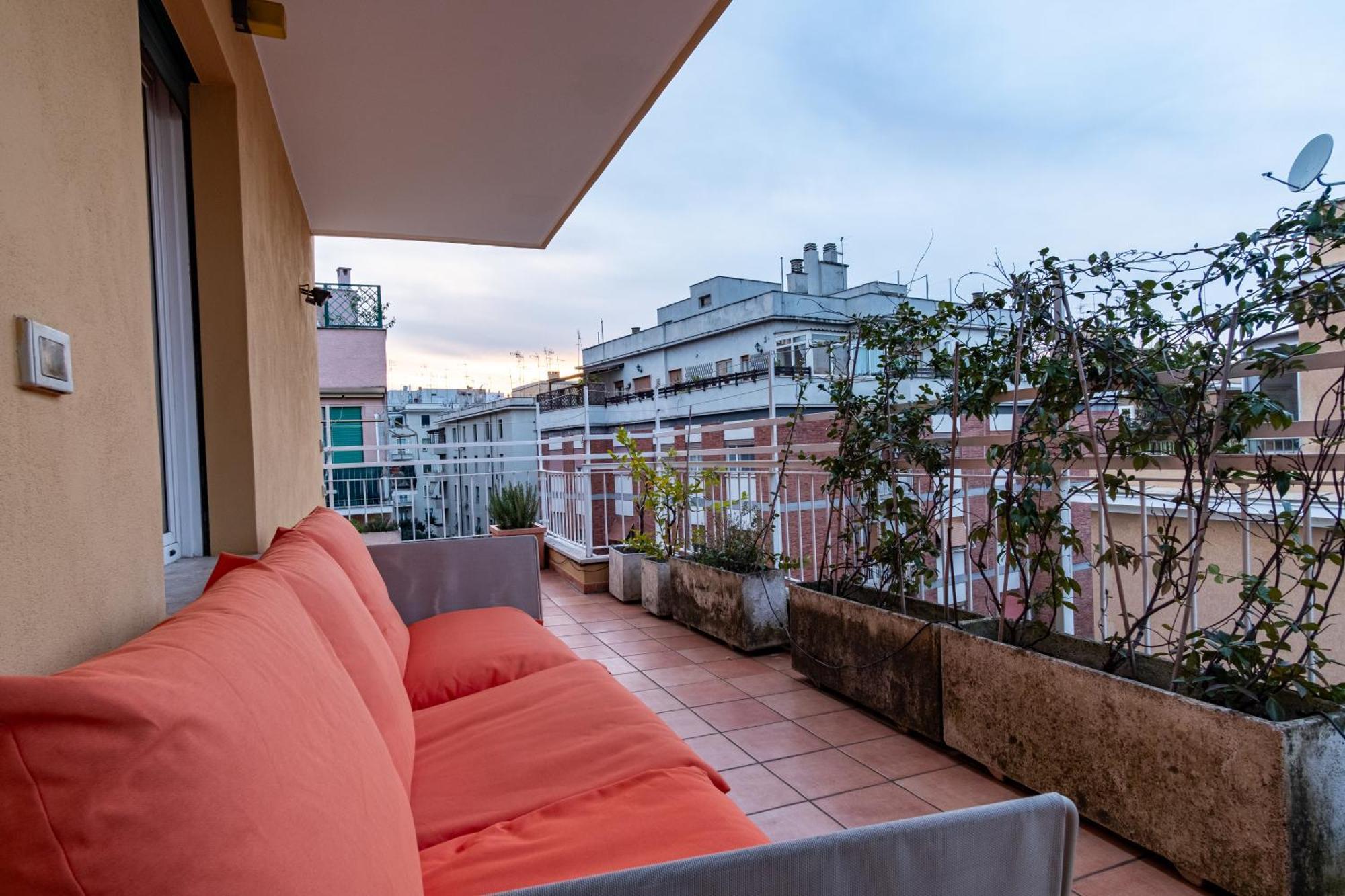 Attic With Terrace And Jacuzzi - Luxury Apartment Rome Luaran gambar